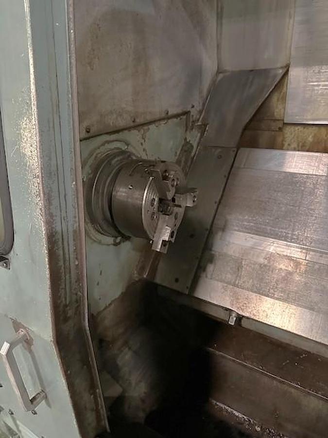 Used 1983 Mori Seiki SL-3A with Fanuc 6TB Control, 10" 3 Jaw Hyd Chuck, Tailstock, Under Power Holding Tolerance