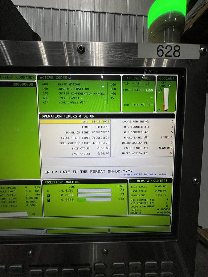 Used 2015 Haas VF-2SS