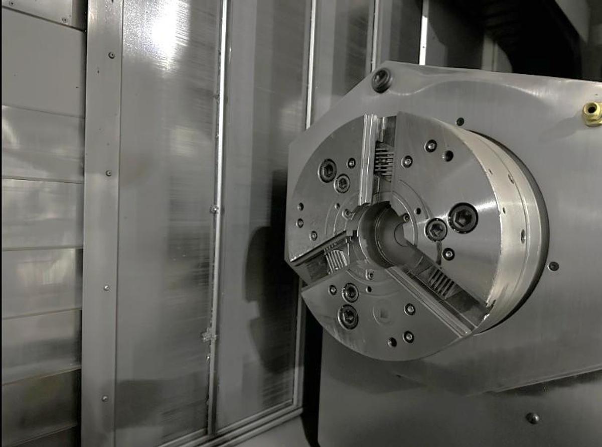 Used 2007 Mori Seiki NT-4300/1500S w/ B Axis Pend. Head, C Axis-Both Spndls., Milling, Y Axis, 240 ATC, (2) 12" Chks, 3.5" Bar Cap