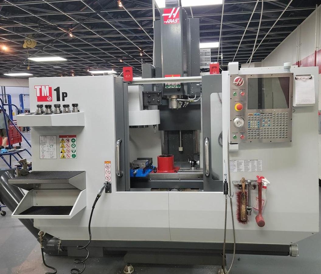 Used 2017 Haas TM-1P with Haas Probing System, Chip Auger