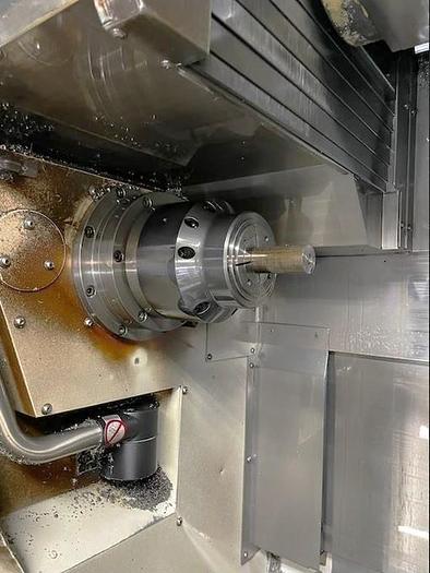 Used 2008 Doosan Puma TT1800SY Twin Spindle/Twin Turret 8 Axis Turn/Mill Lathe