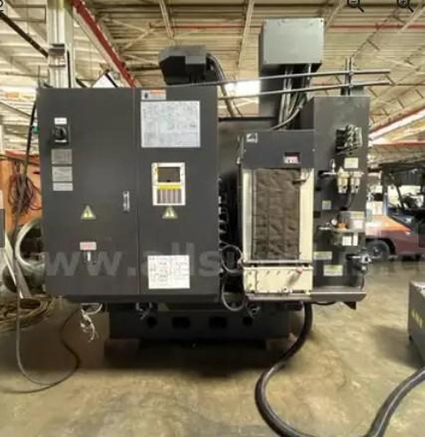 Used 2019 Okuma Genos M560-V with Chip Conveyor, High Pressure Coolant, Tool Probe