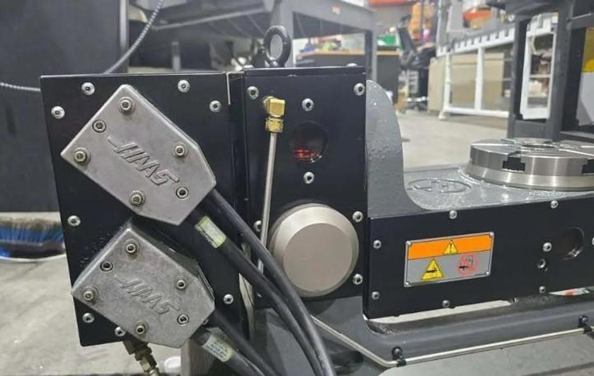 Used 2020 Haas TR-160 4th/5th Axis Brushless Trunnion Table