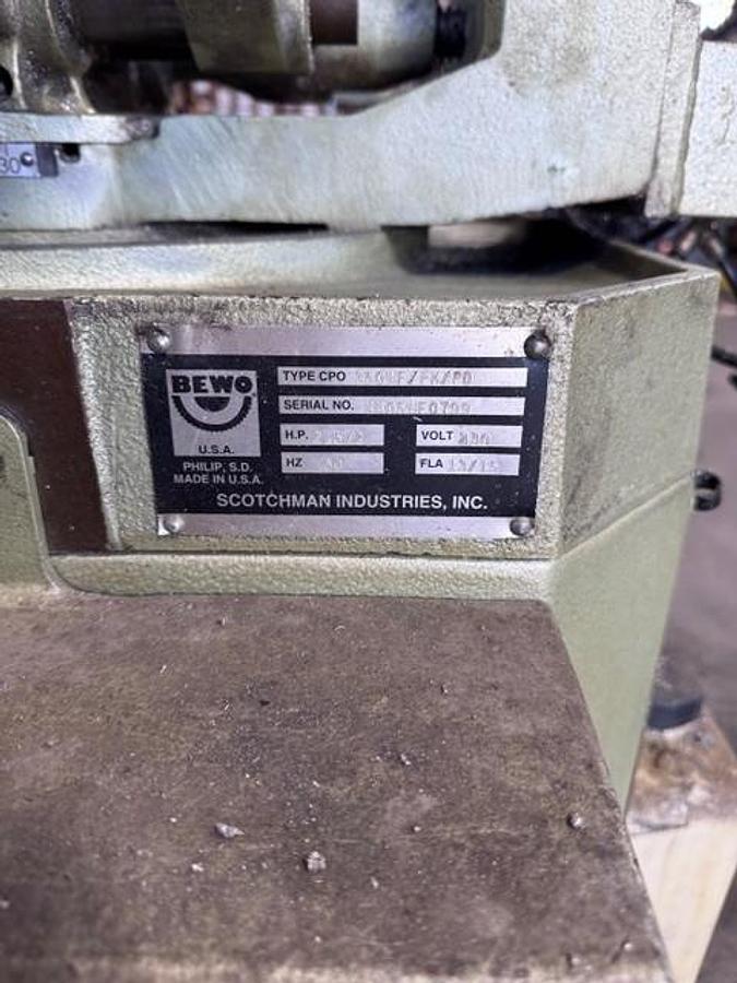 Used Scotchman Model CPO 350NF PK PD Semi Automatic Cold Saw
