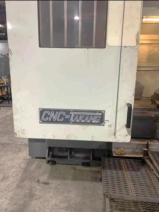 Used 2013 Takang LB40 x 1200 CNC Heavy Duty Lathe with 60" sw, 39.3" Max Cut Diam., 600 RPM, 6" Bore, 36" Chuck, 4 Pos. Trt., Fanuc