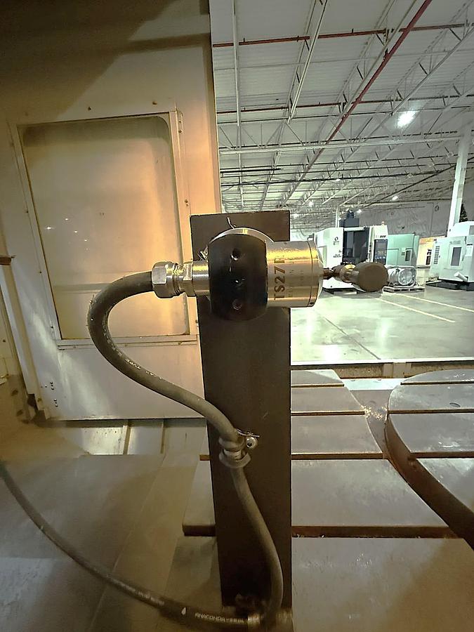 Used 26 Haas EC-1600-4X with 5 Axis Capability, Built In 4th Table, Removable 5th Axis Rotary Table, 50 ATC, Probing, Cool. Thru Spindle