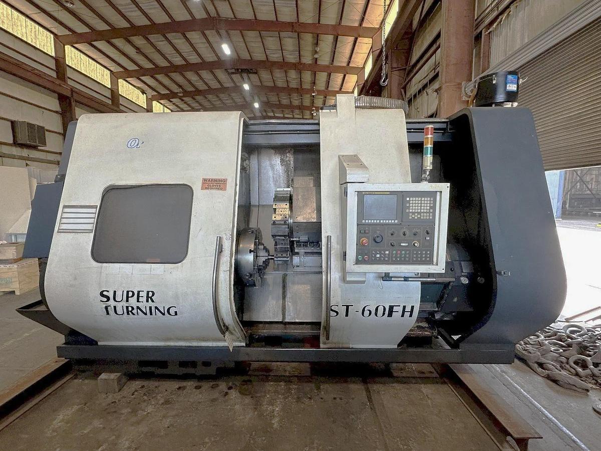 Used 2007 Johnford ST-60FH with 10" Bar Capacity, 31.49" Turn Diam., 54" Turn Length, Fanuc Cntrl.