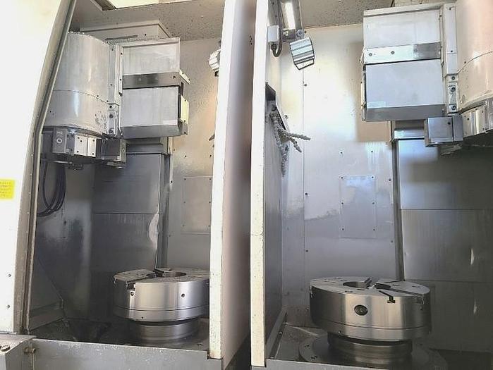 Used 2007 Okuma & Howa 2SP-V80 Twin Spindle VTL