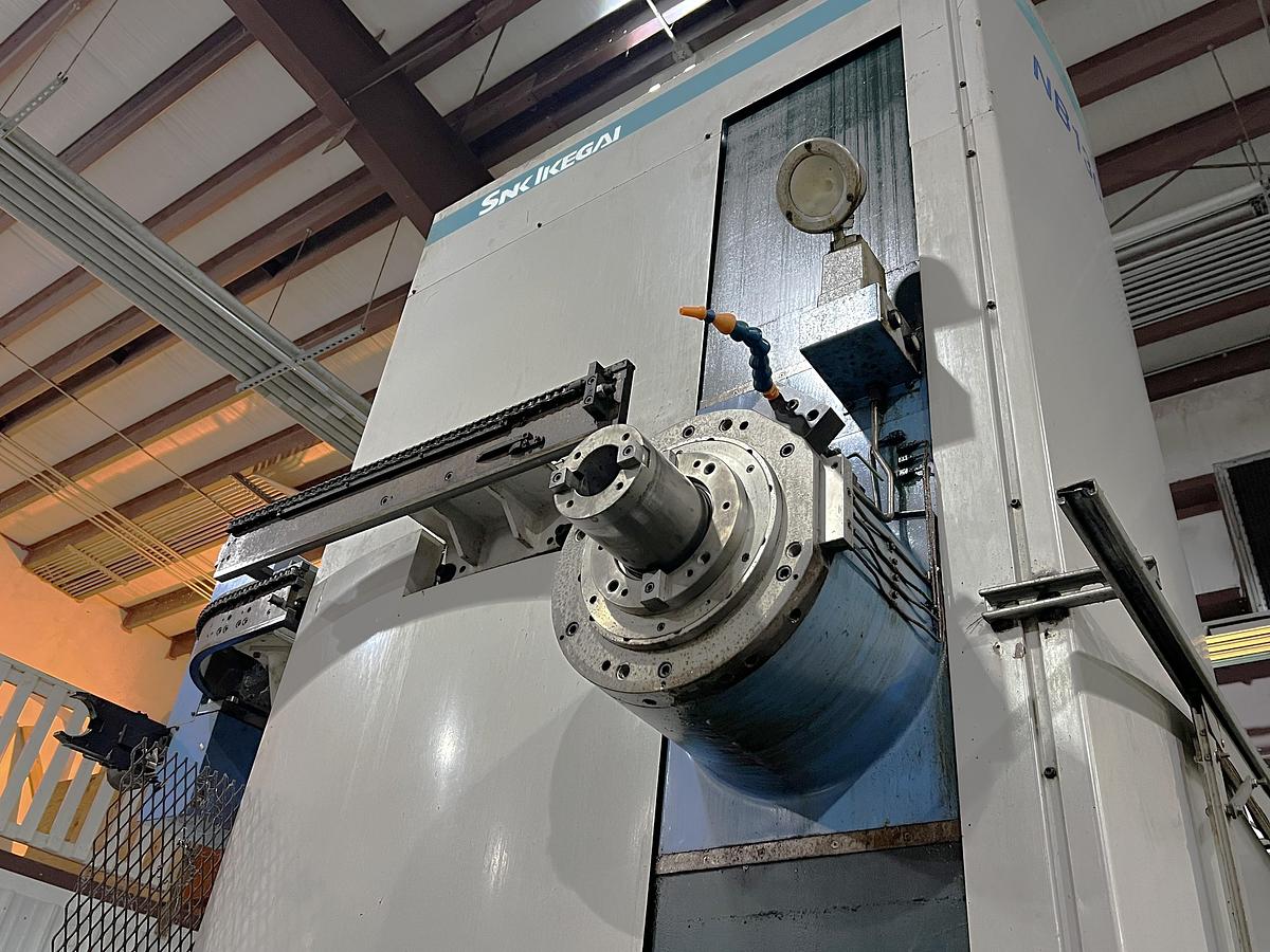 Used 2007 SNK-Ikegai NB130 PE3.5 Table Type CNC Horizontal Boring Mill, 