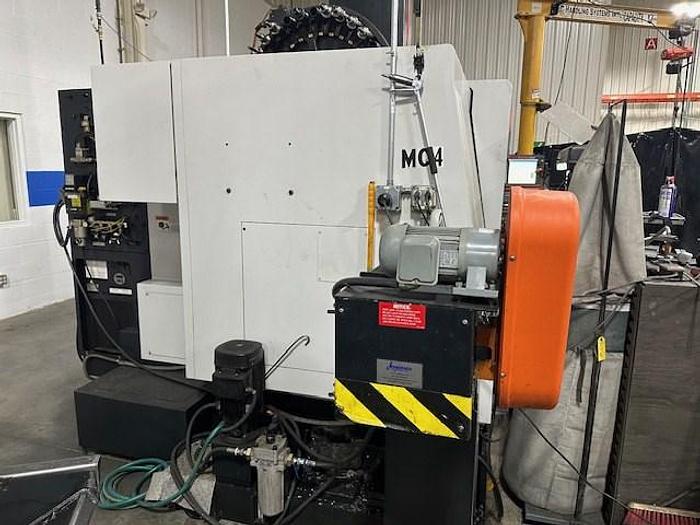 Used 2009 Mazak Nexus VCN 510C-II with Tool Probe, Coolant Thru Spindle and Chip Conveyor