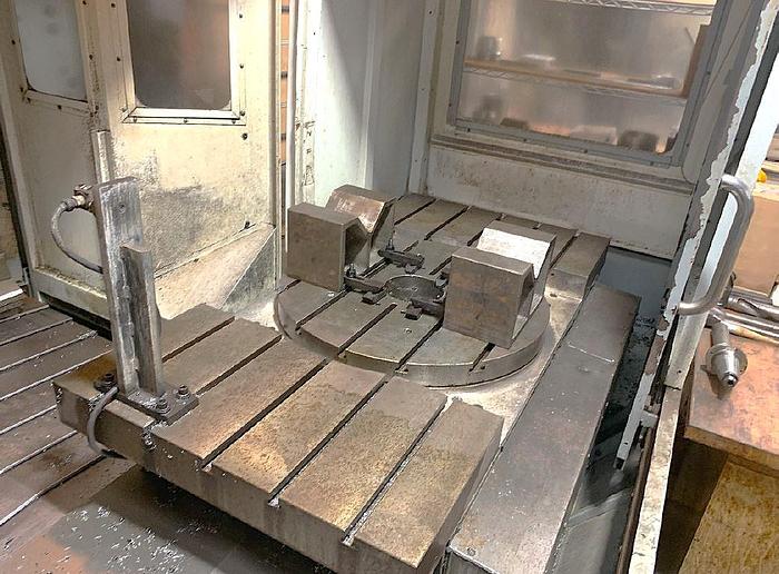 Used 2007 Haas EC-1600-4X with Built in Rotary Table, Haas Probing, Coolant Thru Spindle