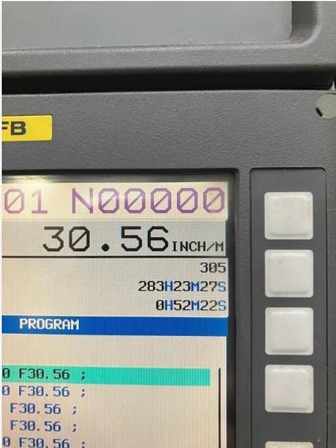 Used 2012 YCM DCV 4025B Bridge Mill with Coolant Through the Spindle, 160"x98"x40", 120 ATC, Conveyor, Hi Spd Machining