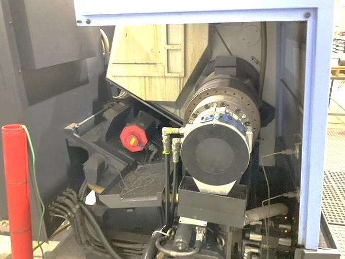 Used 2018 Doosan Puma 3100 2 Axis Lathe with 4" Bar Capacity, 12" Chuck, Chip Conveyor