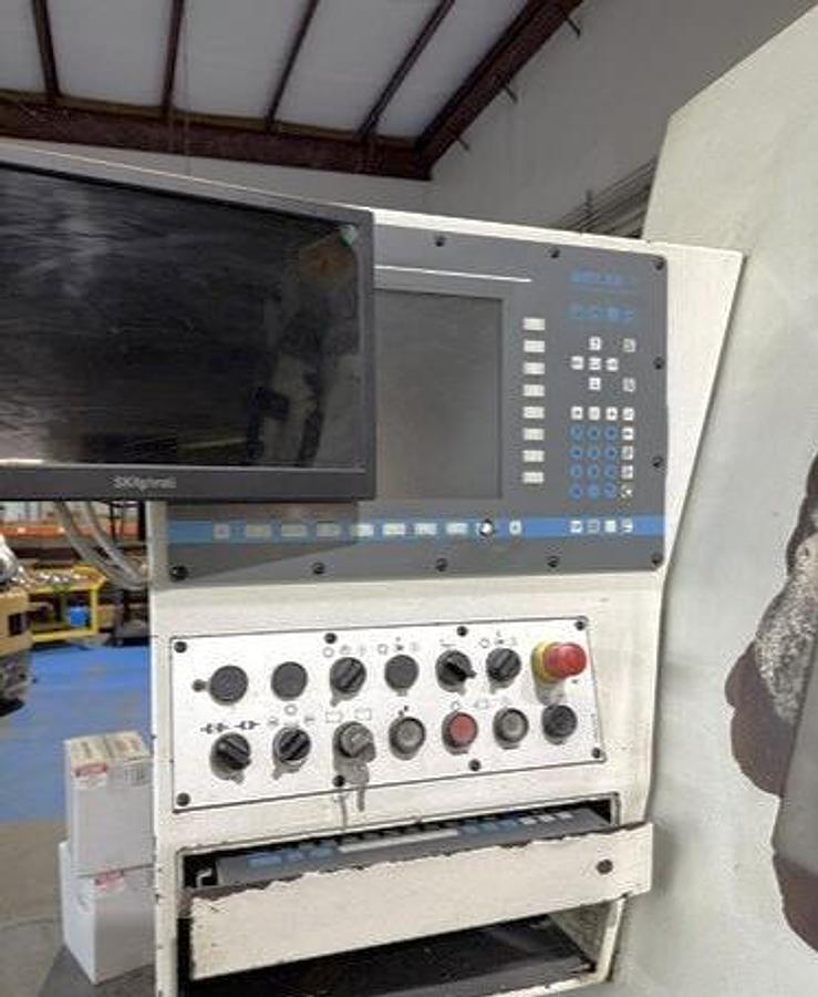 Used 2008 Weiler E90/3000 with 14" Bar Capacity, (2) 31" 4 Jaw Chucks, 120" cc, Chip Conveyor, Tailstock, Steady Rest, Weiler Control