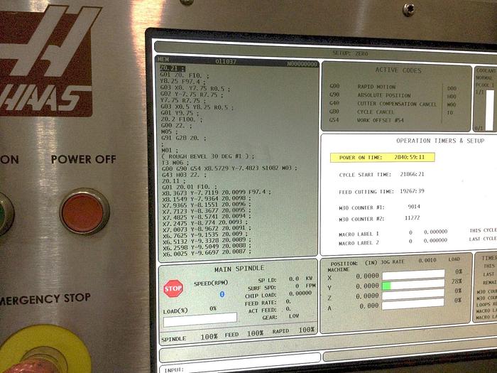 Used 2007 Haas EC-1600-4X