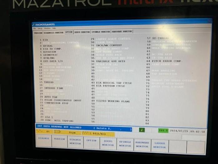 Used 2011 Mazak Nexus QTN 100-II MY with Milling and Y Axis 