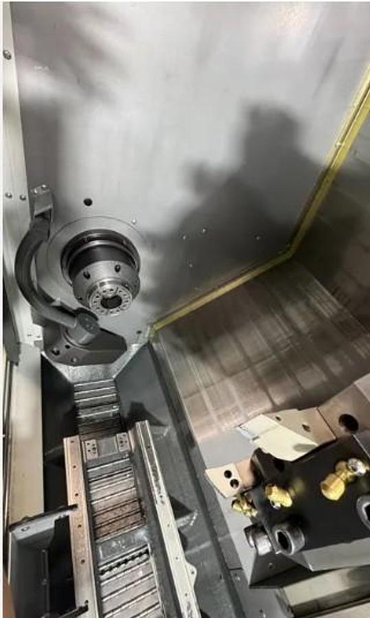 Used 2022 Haas ST-25 Chucker w/ Haas Barfeed with Liners, Tool Presetter, Chip Conveyor, 10" Hydraulic Chuck, Parts Catcher