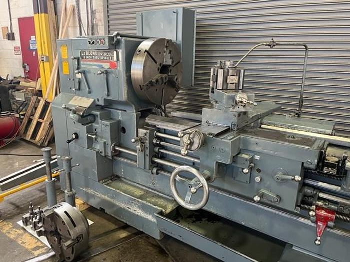 Used 1981 Leblond 24"x132" Sliding Gap Bed Lathe