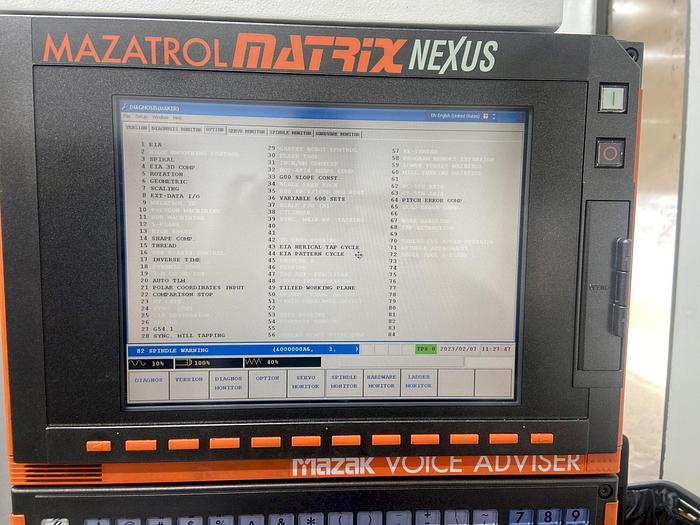 Used 2011 Mazak Nexus VCN 510C II
