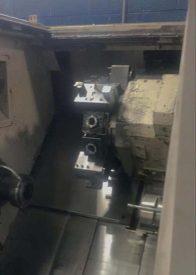 Used 2004 Daewoo Puma 240MSB with Milling Capability, C Axis, SMW Barfeed, Chip Conveyor, Parts Catcher