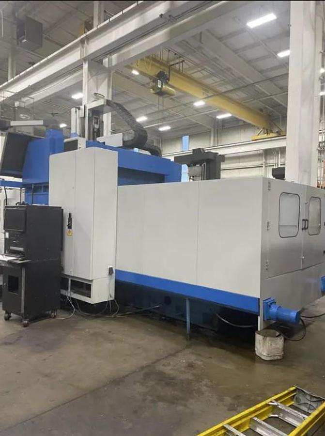 Used 2006 Visionwide VTEC VF-4000 Bridge Style VMC, 165"x90"x40", CAT50, 6000 RPM, 40 ATC, New Spindle in 2024