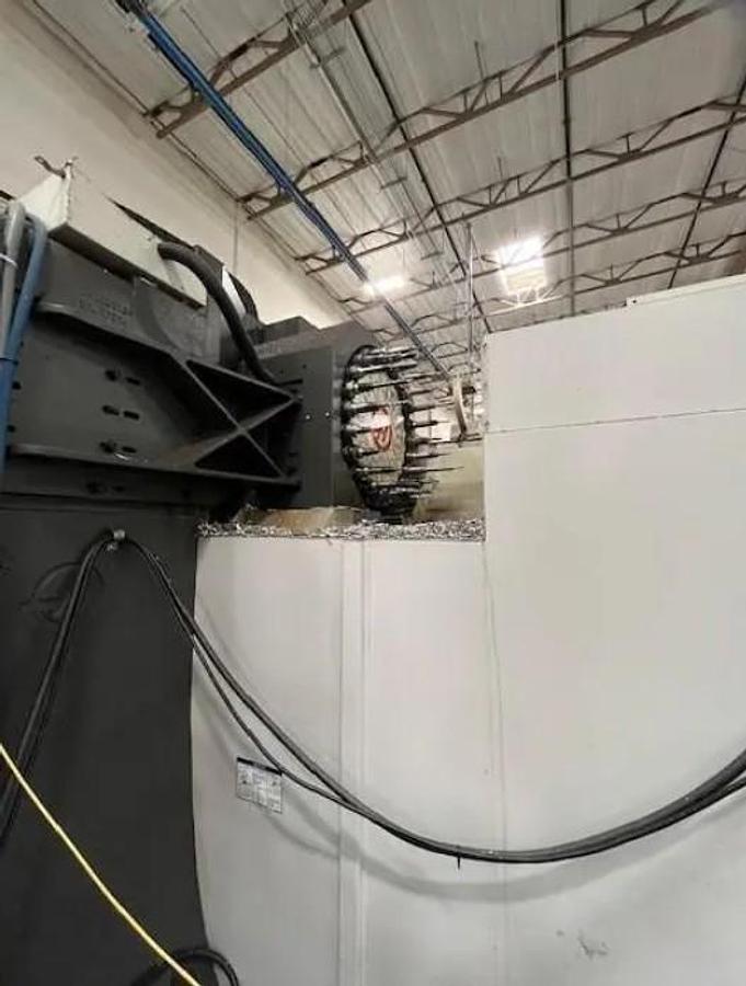 Used 2014 Haas VF-12/40 with Haas HRT-310 4th Axis Rotary Table