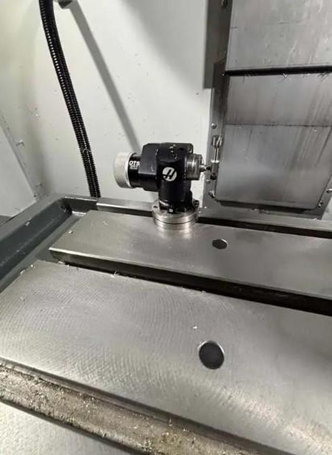 Used 2022 Haas TM-0P, 4th & 5th Axis Drives, WIPS Renishaw Part & Tool Probe, High-Speed Machining, Dynamic Work Offsets, Rigid Tapping, High-Flow Coolant Pump, Programmable Coolant Nozzle, Single or Three Phase