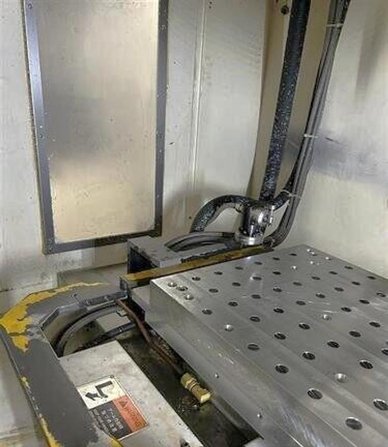 Used 2015 Fanuc Robodrill Alpha-D21LiA5 with 2 Pallet Changer, 24,000 RPM Spindle, 21 Pos. ATC, Tool Probe, ONLY 755 CUT HOURS !!