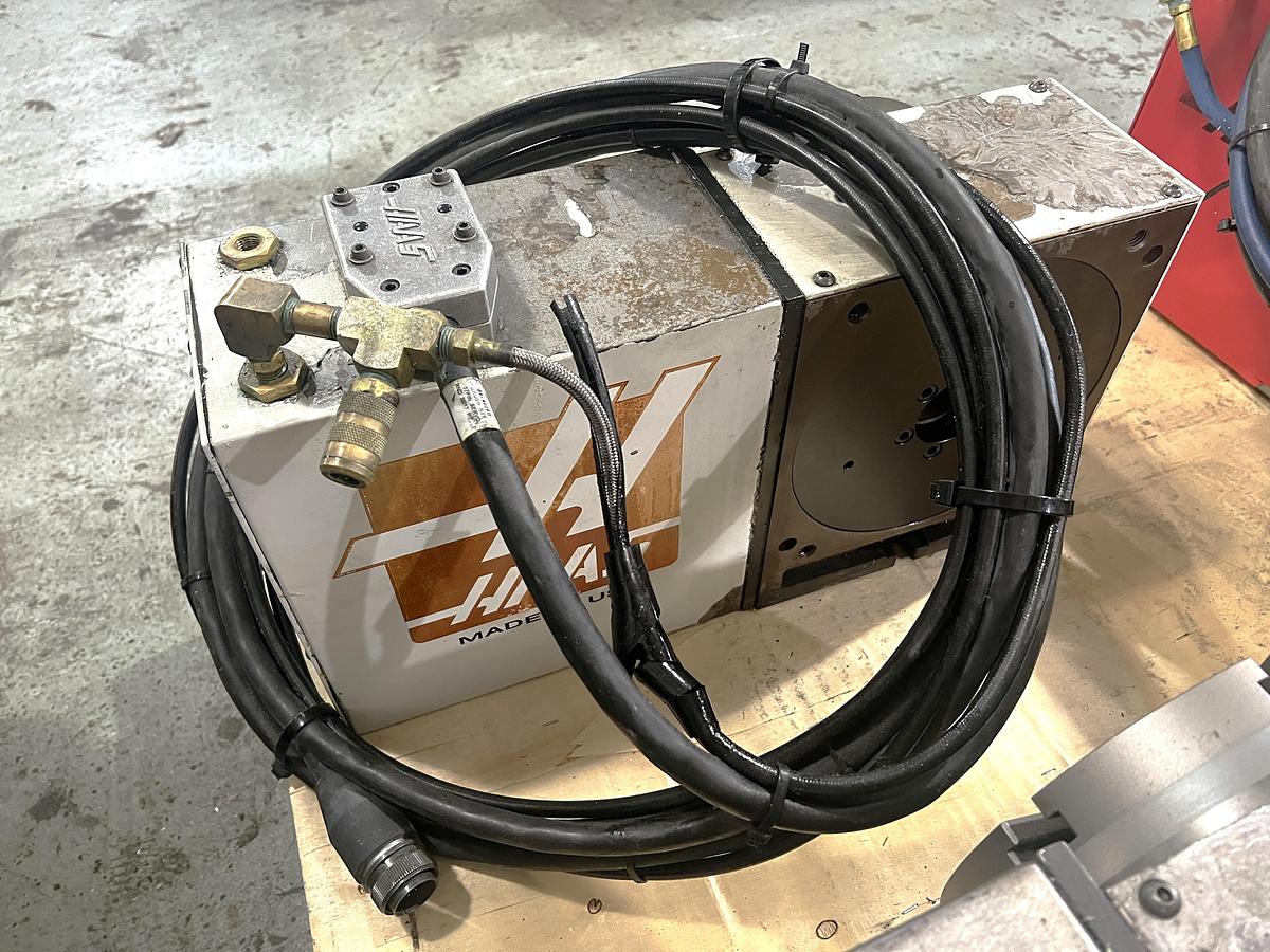 Used 2002 Haas HRT210 Brush Type 4th Axis Rotary Table