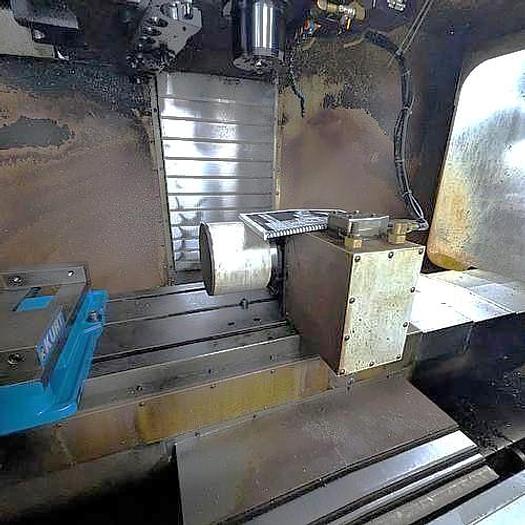 Used 2002 Haas VF-2D with 15,000 RPM Spindle and Haas HRT-160 Rotary Table