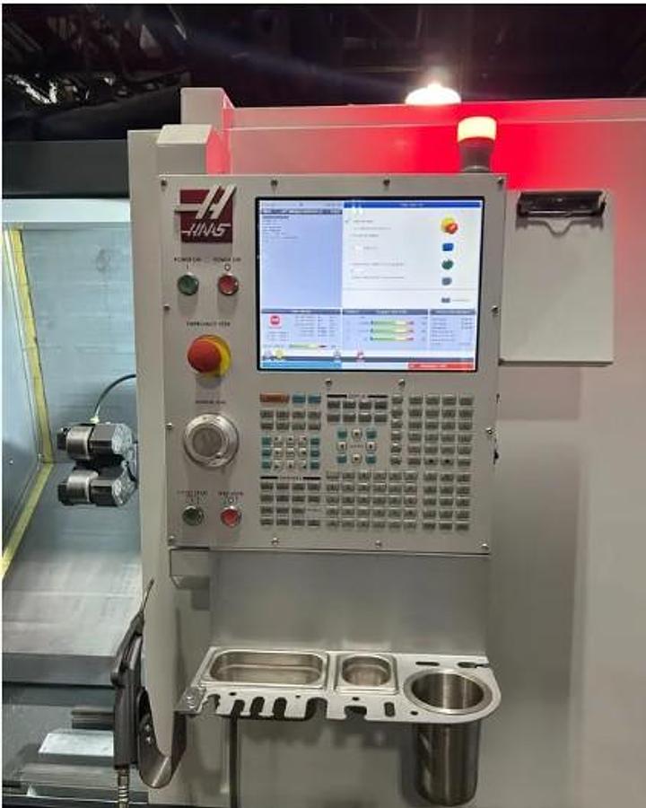 Used 2022 Haas ST-25 with Tailstock, Tool Presetter, Chip Conveyor, 10" Hydraulic Chuck, BMT-65 Type 12 Station Turret