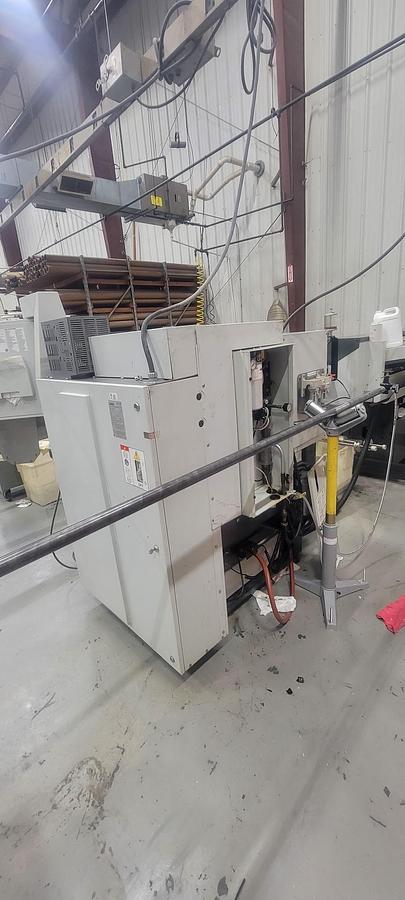 Used 2017 Haas CL-1 Chucker Lathe with 8 Station Turret, Haas Autoload Barfeed, 5C Spindle Nose, 1" Bar Cap., Parts Catcher