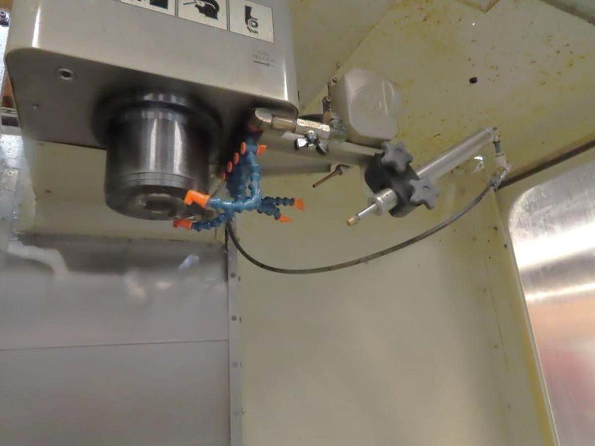 Used 2006 Haas VF1D with Prog. Coolant, Auto Air Gun, Auger Conveyor, Very Low Hours, USB Port