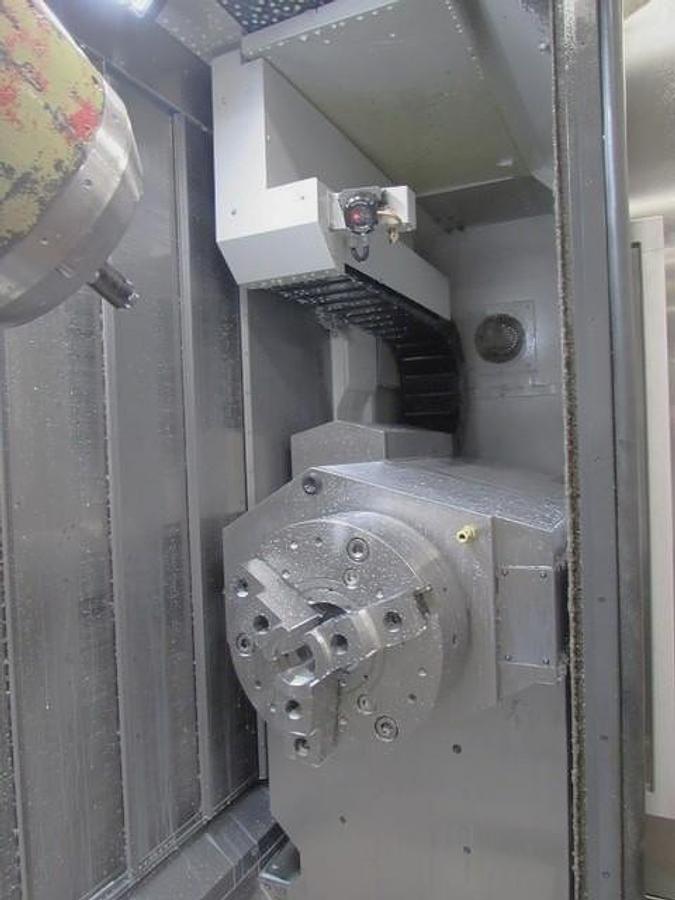 Used 2007 Mori Seiki NT-4300/1500S w/ B Axis Pend. Head, C Axis-Both Spndls., Milling, Y Axis, 240 ATC, (2) 12" Chks, 3.5" Bar Cap