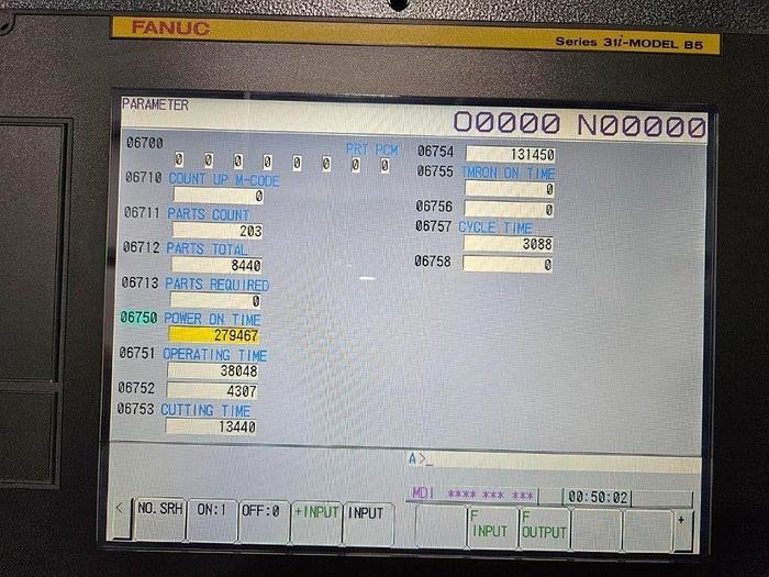 Used 2017 Fanuc Robodrill Alpha-D21LiB5 with 4th Axis Rotary Table