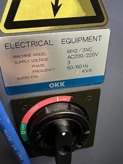 Used 2005 OKK MH-2NCP Plain Horizontal CNC Mill