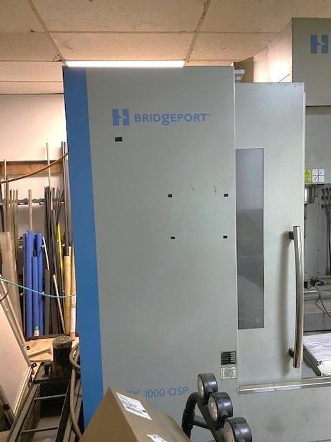 Used 2011 Hardinge Bridgeport GX1000 OSP with 4th Axis Rotary Table