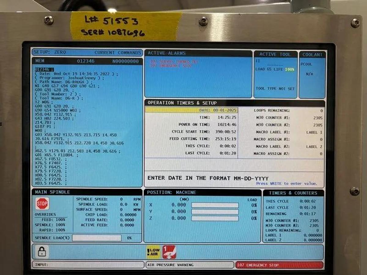 Used 2011 Haas Super Mini Mill 2