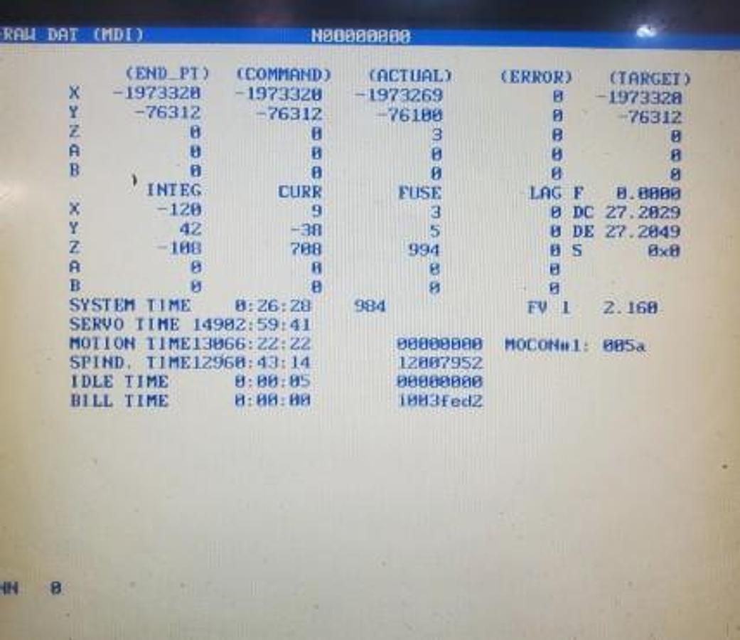 Used 2005 Haas VF-3YT/40 Coolant Thru the Spindle, Remote Jog Handle, 24 atc Side Mount Tool Changer, 4th Axis Pre-Wired 2-Speed Gear Box