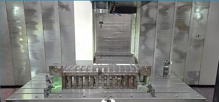 Used 2017 Mazak VTC-300C Traveling Column VMC with 4th Axis Table, CTS, Probing