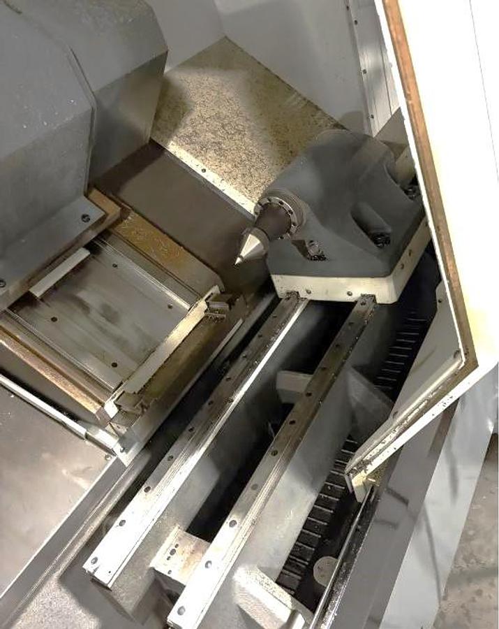 Used 2017 Haas ST-30Y with C Axis Milling Cap., Y Axis, Chip Conv., Tailstock, 10" Chuck, Tool Eye, 3" Bar Cap.