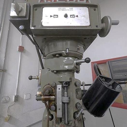 Used 1987 Webb 10"x50" Knee Mill