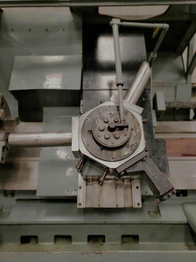 Used 1990 Mori Seiki SL-8B with Updated Fanuc 0i-TD Control, 24" 3 Jaw Hydraulic Chuck, 10.2" Spindle Bore