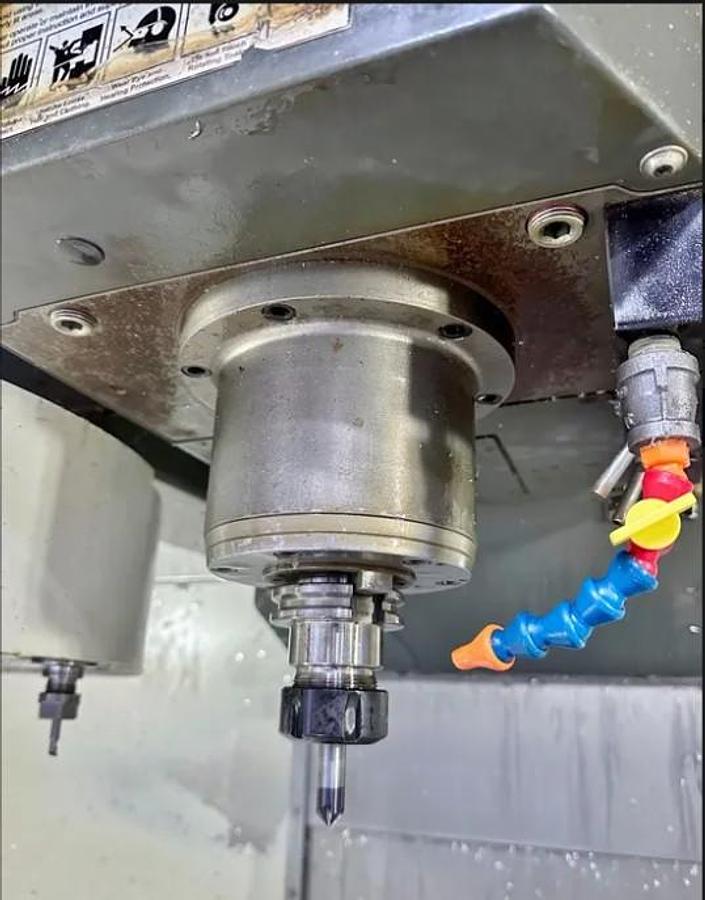 Used 2011 Haas VF5/40 w/ Haas HRT310 Rotary Table, 10,000 RPM, PCool, HSM, Auger