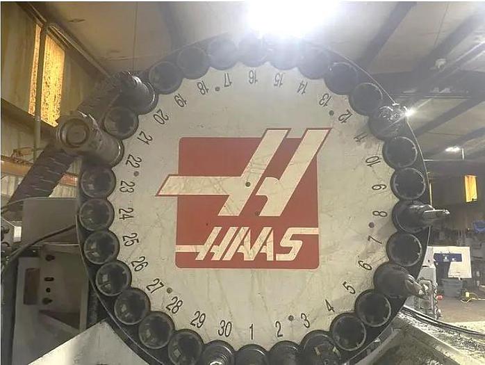 Used 2007 Haas VF-5/50 XT with 4th Axis Drive, CAT 50 Taper, 30 Station Side Mounted Tool Changer