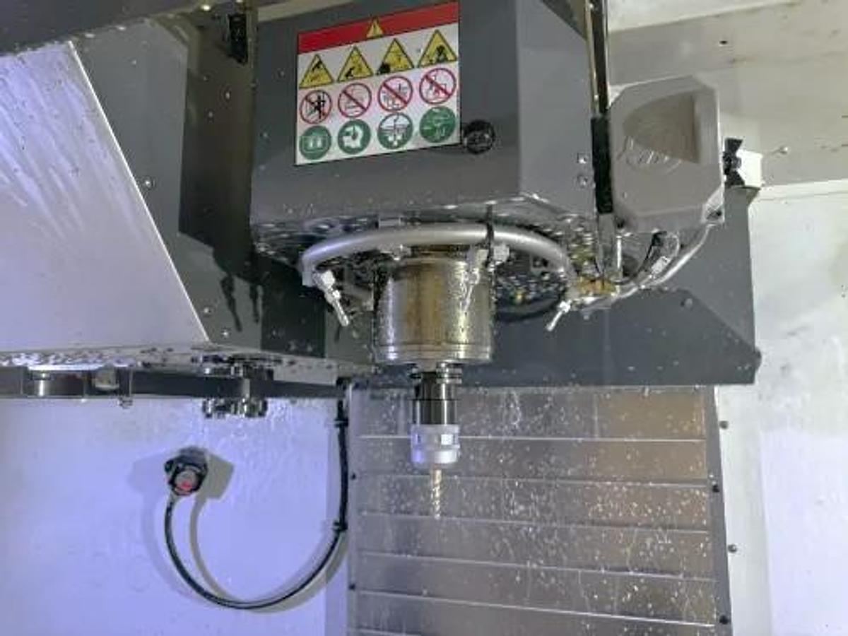Used 2017 Haas VF4SS, 4th Axis Drive, Haas HRT210 Table, Cool. Thru Spdl., Haas Probing, 40 Pos. ATC