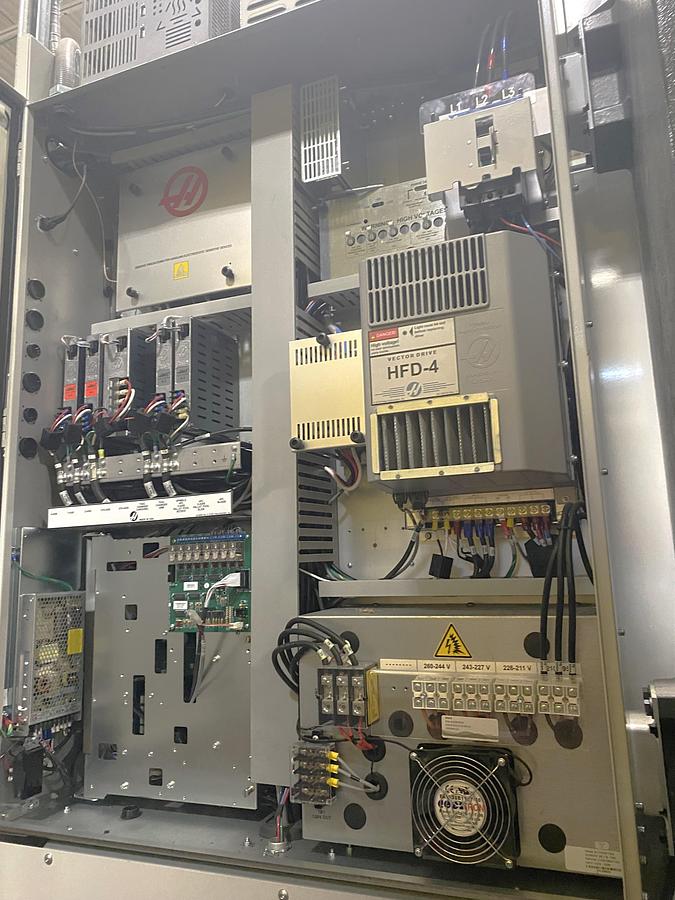 Used 2023 Haas VF8/40 w/ Midaco Pallet Changer, Hydr. Clamping, Extended Z Axis, Probing, 10,000 RPM, Prep for Coolant Thru Spindle