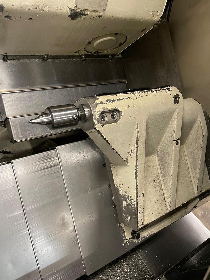 Used 1995 Hardinge Conquest T42 with Parts Catcher, Collet Chuck, Tailstock