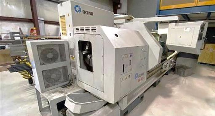 Used 2007 Romi M27 x 80" with 6.77" Big Bore Spindle