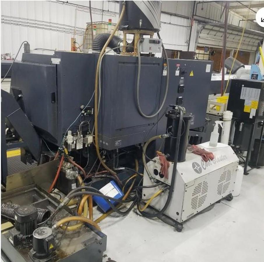 Used 2013 Miyano BNA-42 DHY w/ Milling & Subspindle, Y Axis, Dual Front and Rear Turrets, Edge Bar Patriot 338 Barfeed, HPC